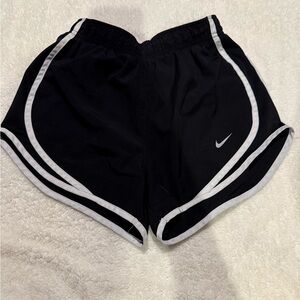 Nike Black and White Women's Shorts